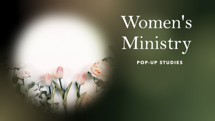 Womens Ministries POP-UP Studies 
